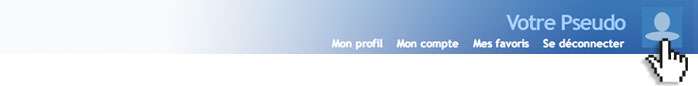 cliquez sur votre avatar